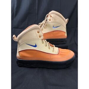 NIKE Kids Woodside 2 High ACG (GS) 'Beige Orange' Boots 524872-201 Youth 7Y